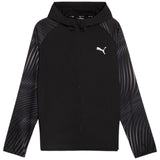 Puma Run Favourite AOP Wovn Mens Jkt Blk