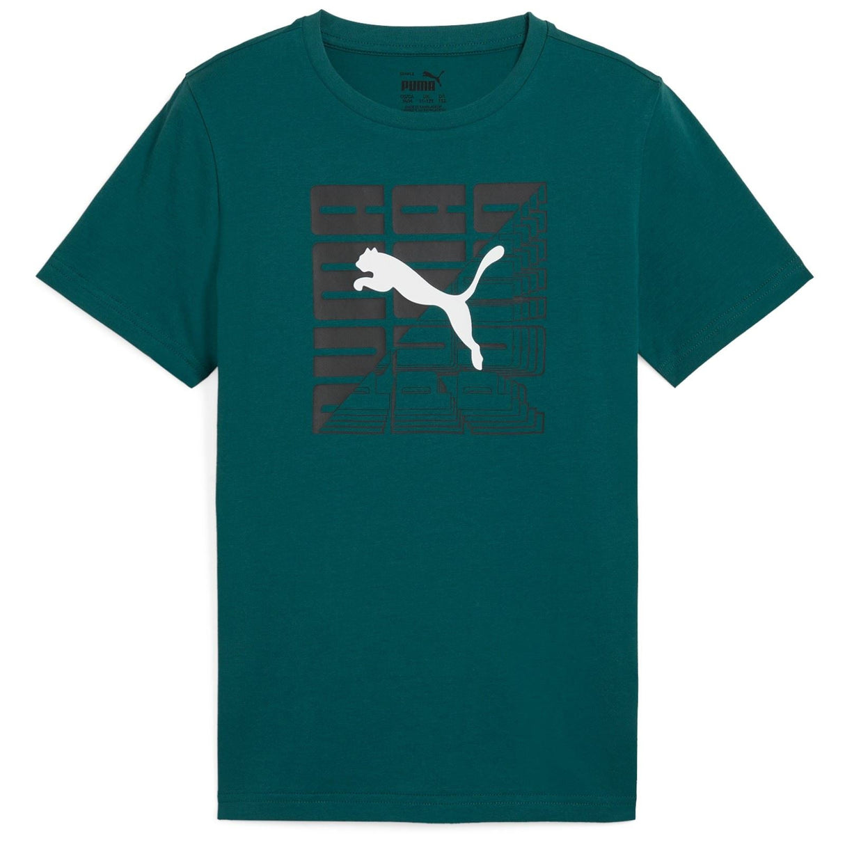 Puma Graphics Boys Tee 1 Green