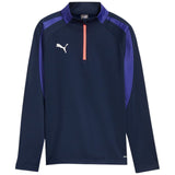 Puma Individual Liga QZ Boys Top Navy
