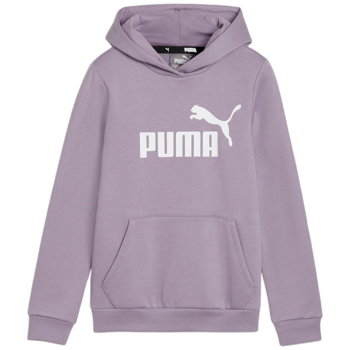 Puma Ess Logo Girls FL Hoodie Purple