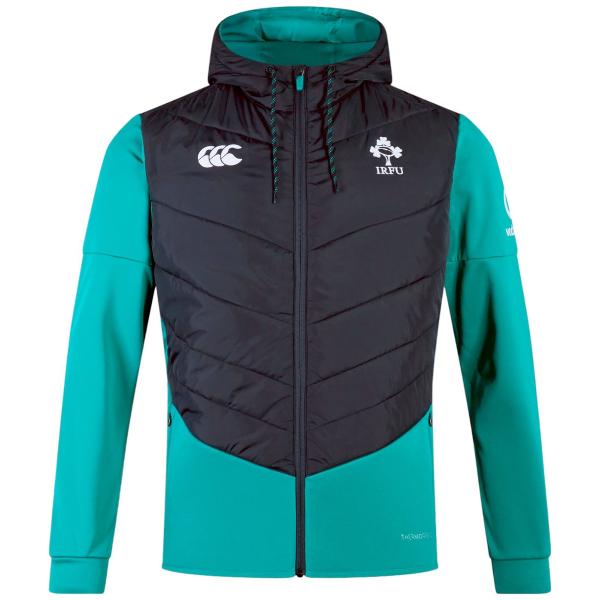 Canterbury IRFU 24 Hybrid Pad Jckt Black