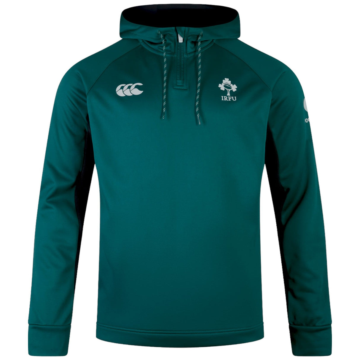 Canterbury IRFU 24 OH Zip Trn Hoodie Grn