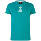 Canterbury IRFU 24 Cotton Wmns Tee Green