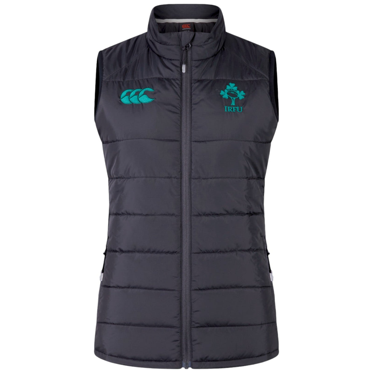 Canterbury IRFU 24 Micrlght Wm Gilet Blk
