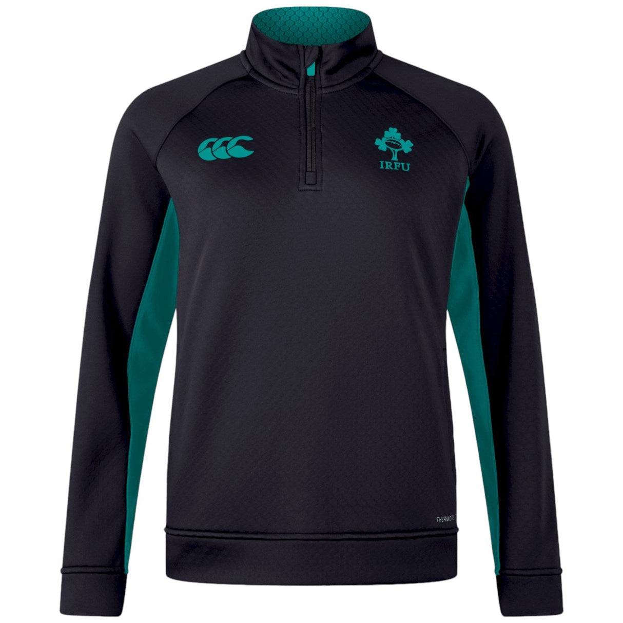 Canterbury IRFU 24 QZ Trn Wmns Top Black