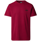 The Northface M S/S SIMPLE DOME TEE Purp