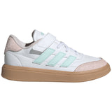 adidas Jnr Girls Courtblock EL C White