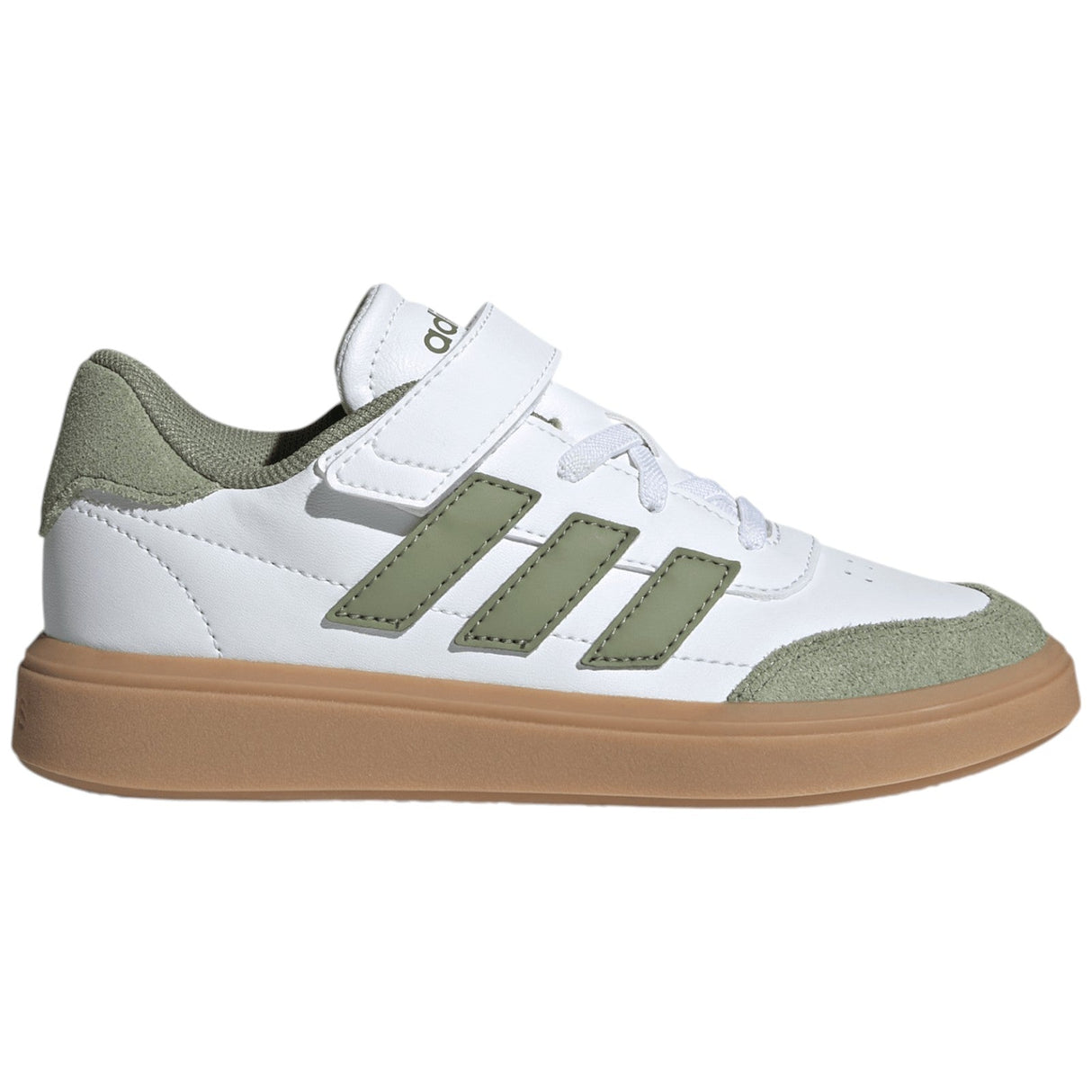 adidas Jnr Boys Courtblock EL C White