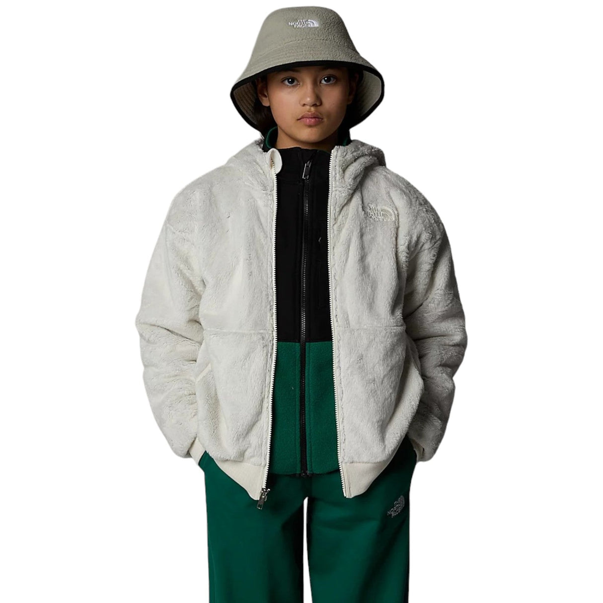 The Northface G OSITO F/Z HOODIE White