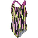 SPEEDO Girls Digital AO Splashback BLACK