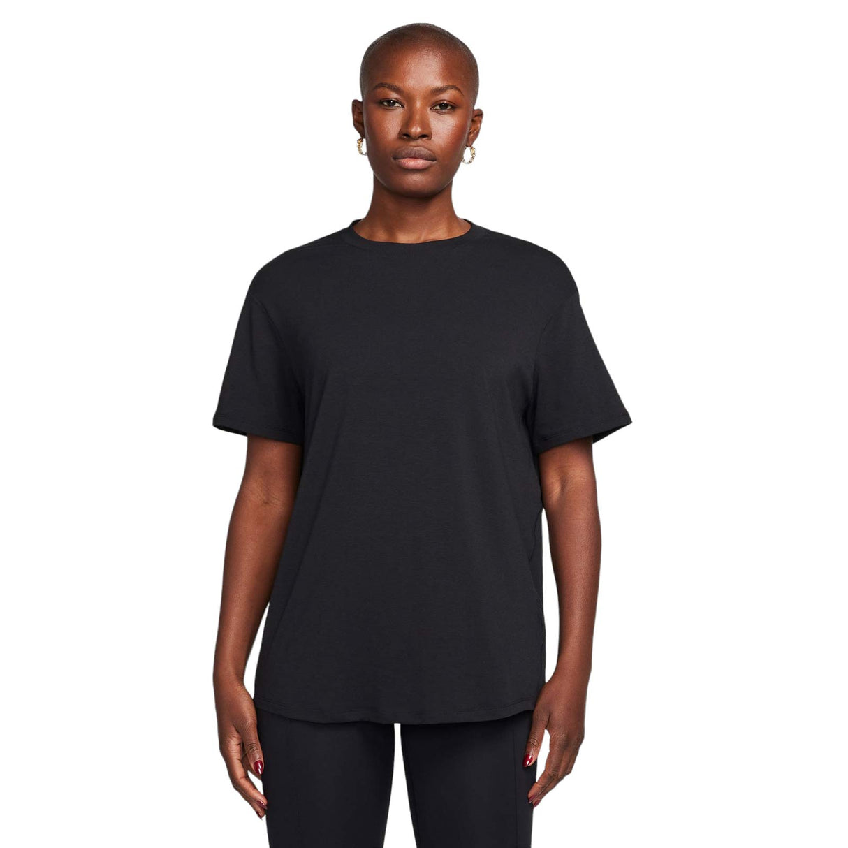 Nike One Relaxed Womens Tee Black