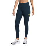 Nike DF Fast 7/8 SW Womens Tight Navy