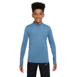 Nike Boys Dri-FIT Academy23 1/2 ZIP Blue