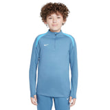 Nike Boys Dri-FIT Strike 24 Drill QZ Blu