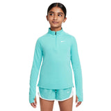 NIKE Girls Dri-FIT HZ TOP Green
