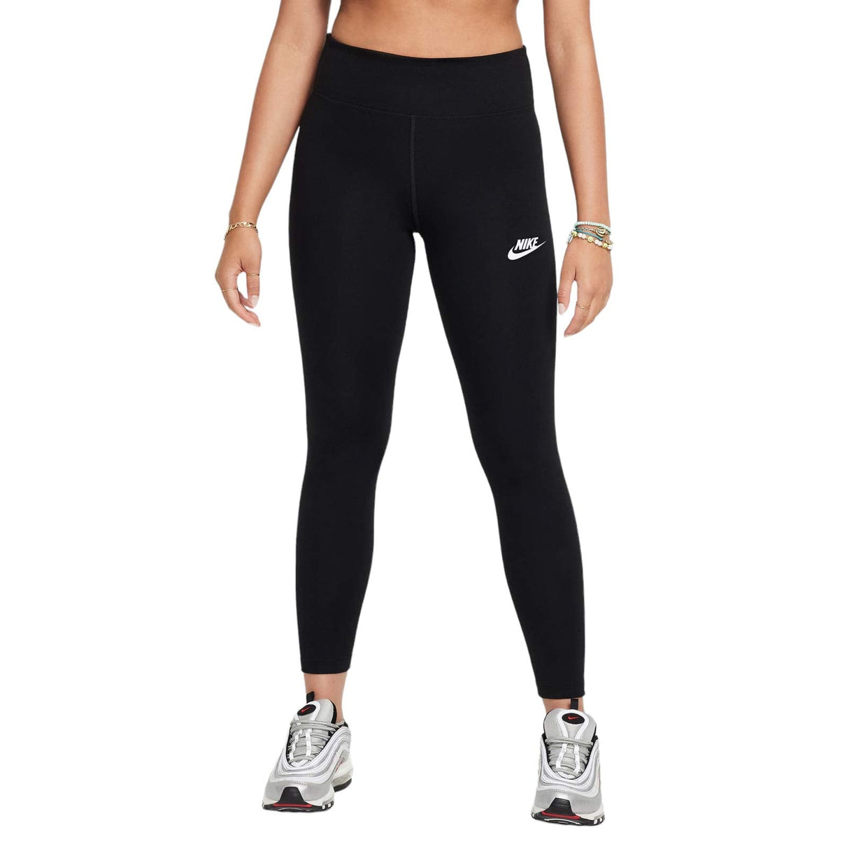 NIKE GIRLS NSW CLSSC HR TGHT LBR Black