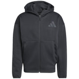 adidas ZNE Mens FZ Hoodie Black