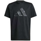 adidas Boys TR-ES Pri Tee Black
