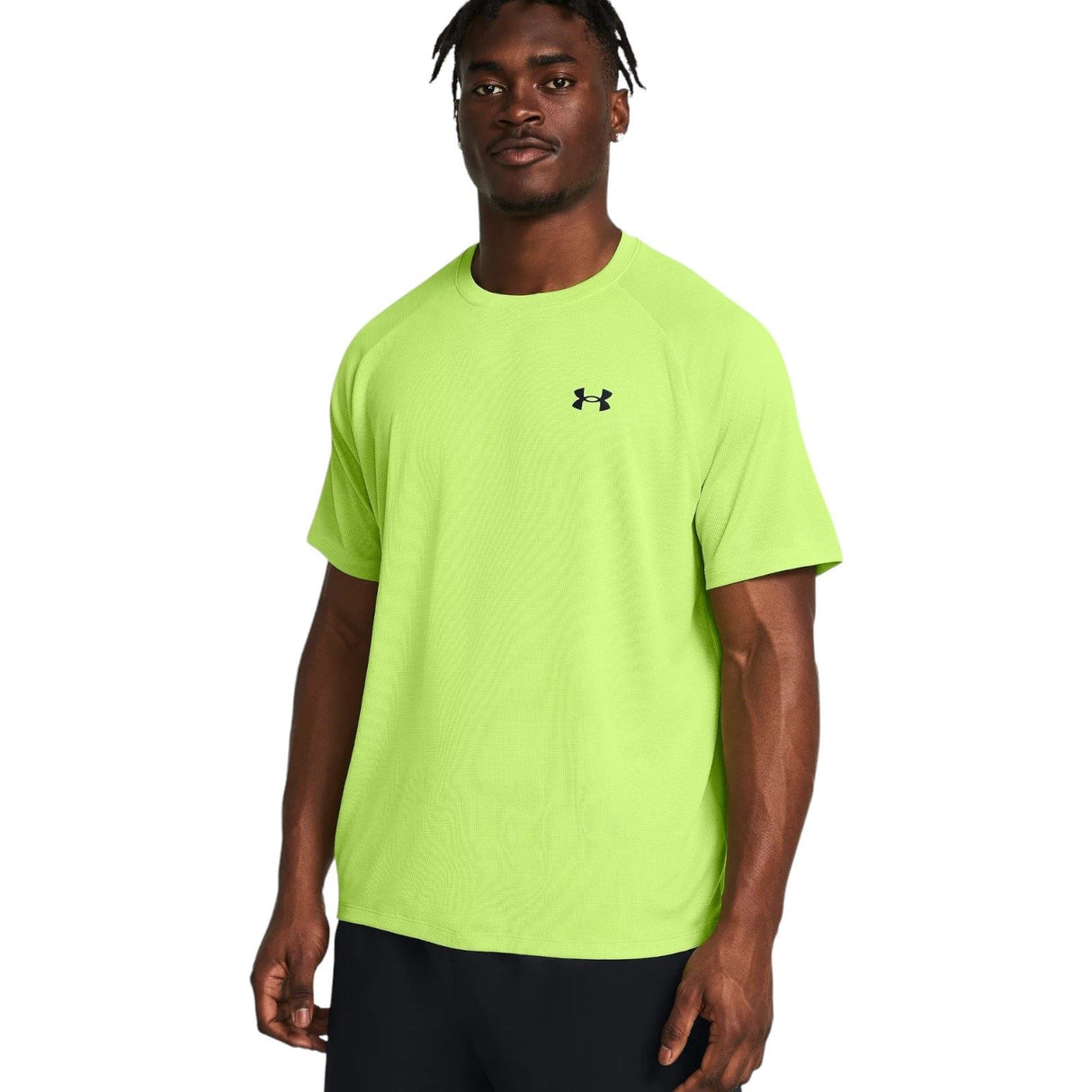 Under Armour Tech Textured Mens Tee Grn