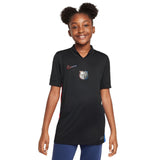 Nike FCB 24 Kids Away Jersey Black