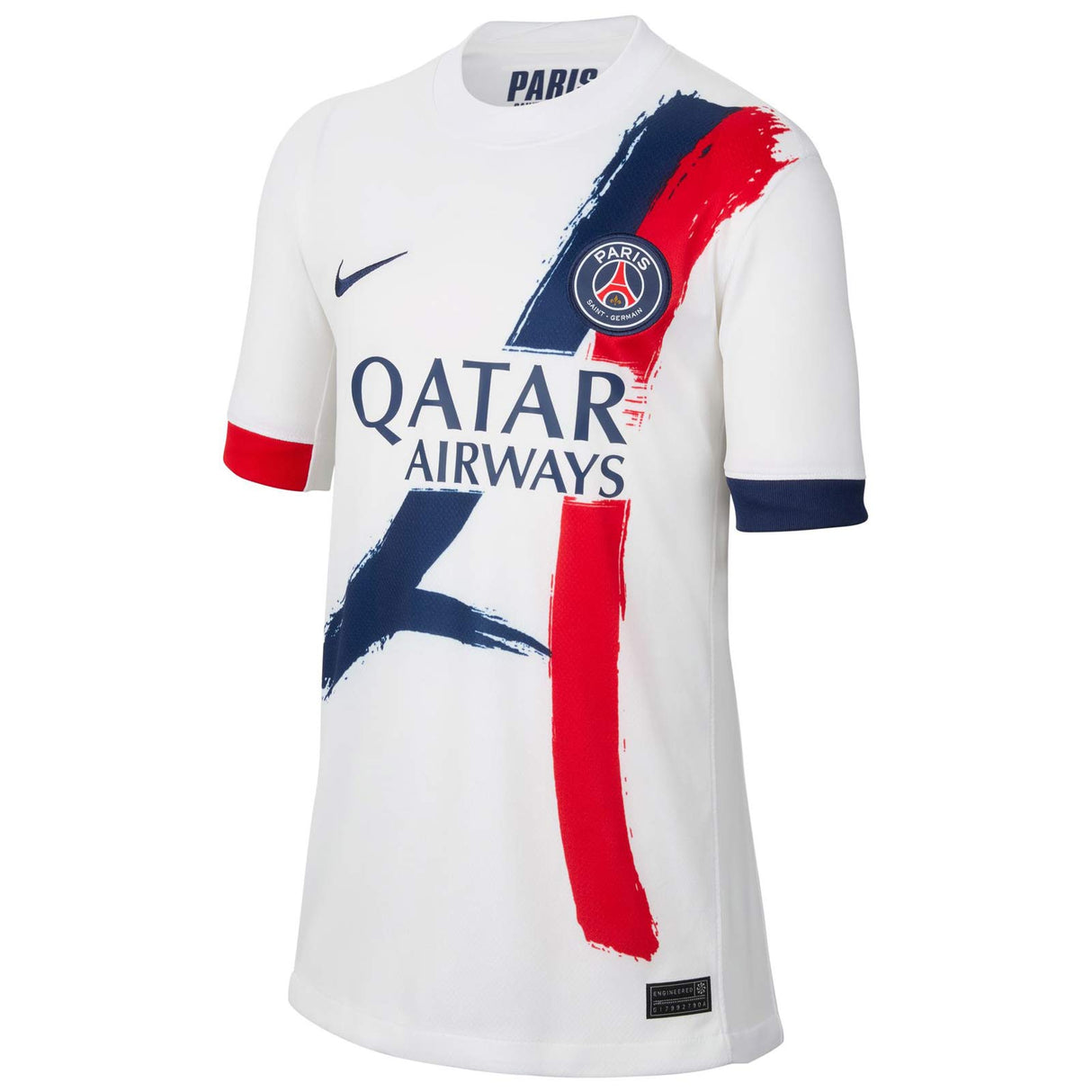 Nike PSG 24 Kids Away Jersey White
