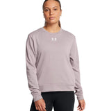UnderArmour Rival Wmns Terry Crew Grey