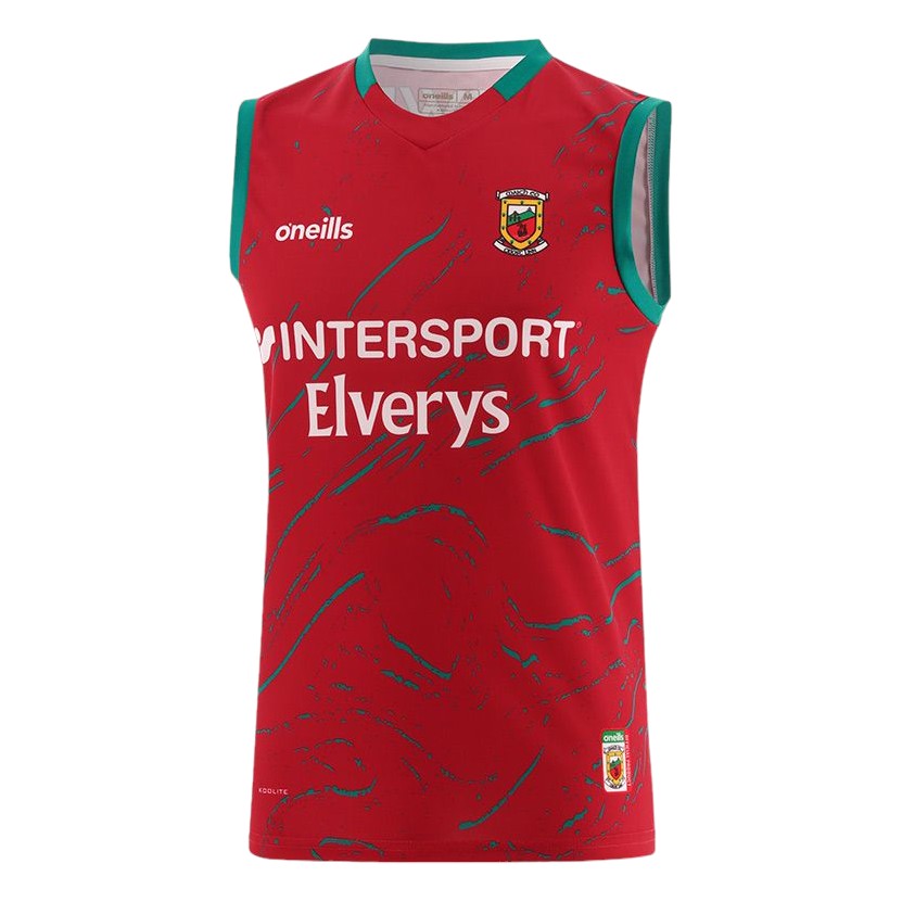 O'Neills Mayo Training 24 Slvlss Jsy Red