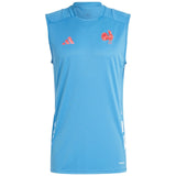 adidas France 24 Training Singlet Blue