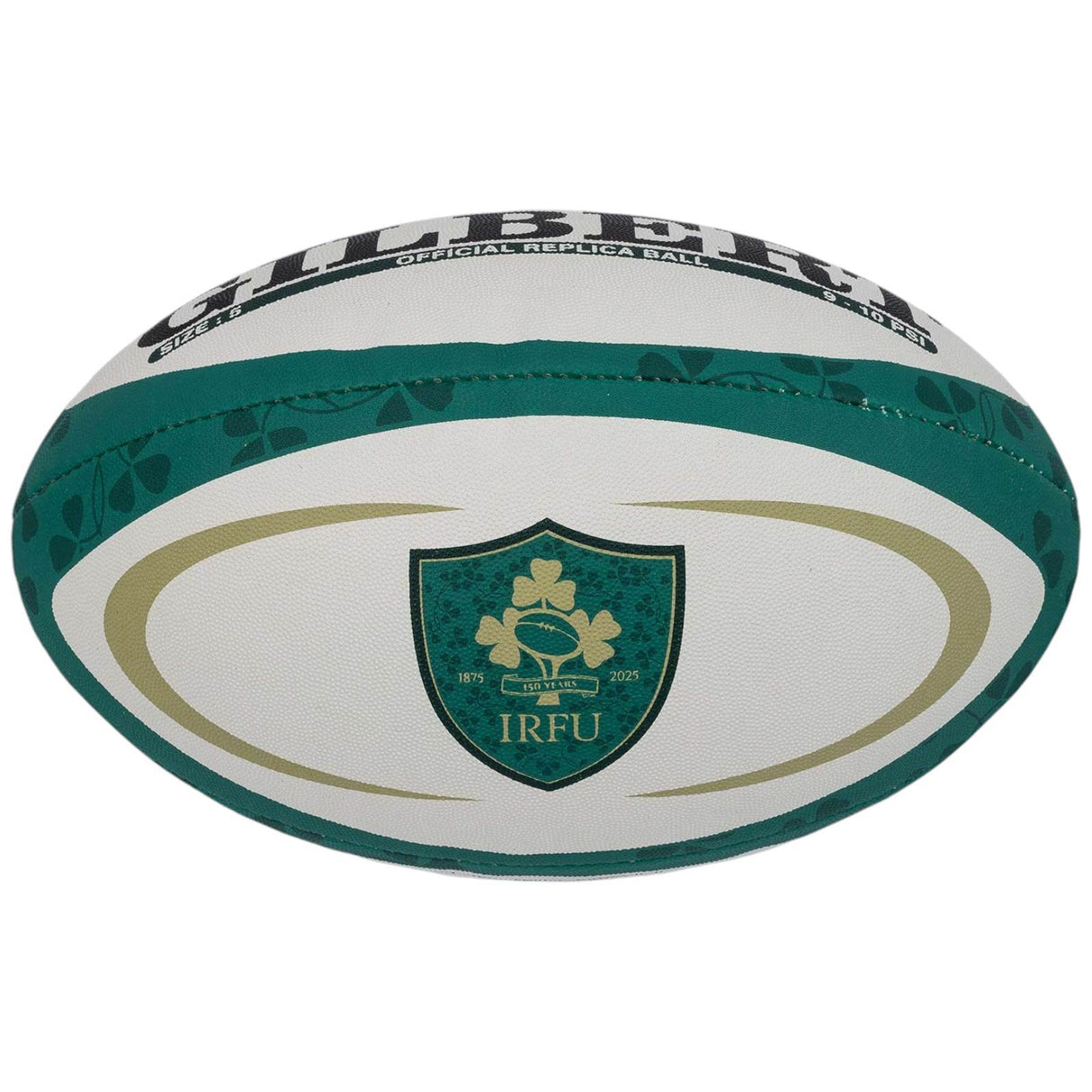 Gilbert IRFU Replica Size5 MTC Ball Whit