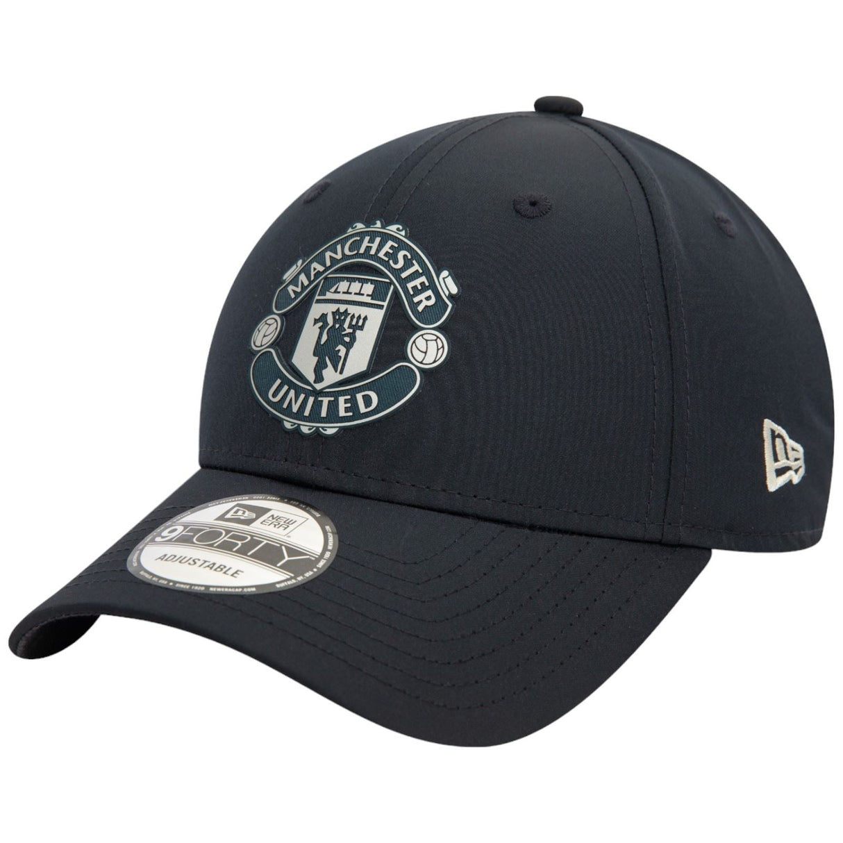 New Era MUFC 24 Rubber Wvn 9Forty Ny/Slv