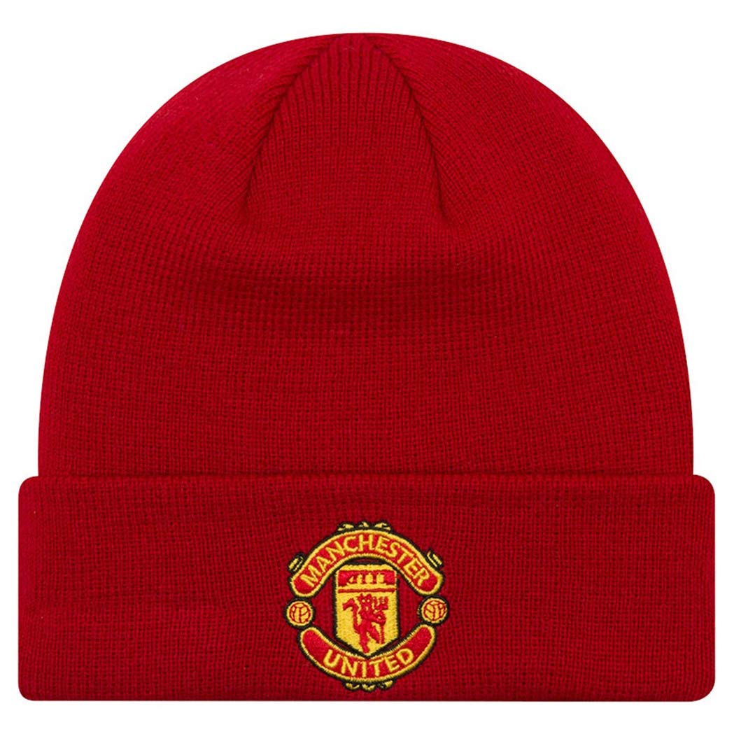 New Era Kids MUFC 24 Cuff Beanie Red