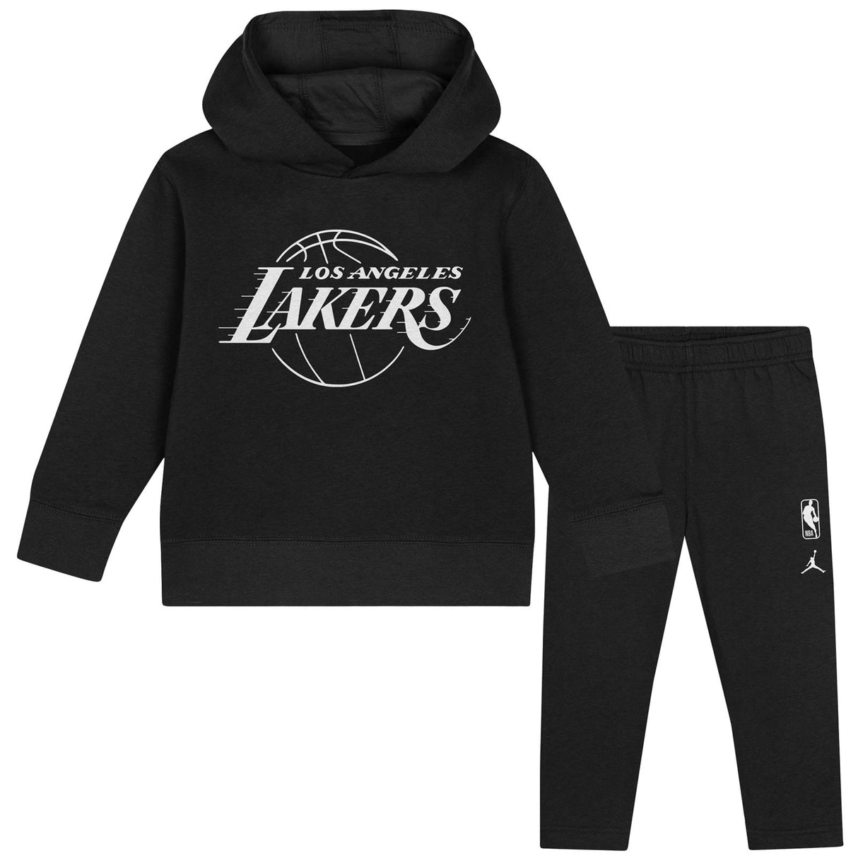 Nike Lakers Kids Tracksuit Set Black