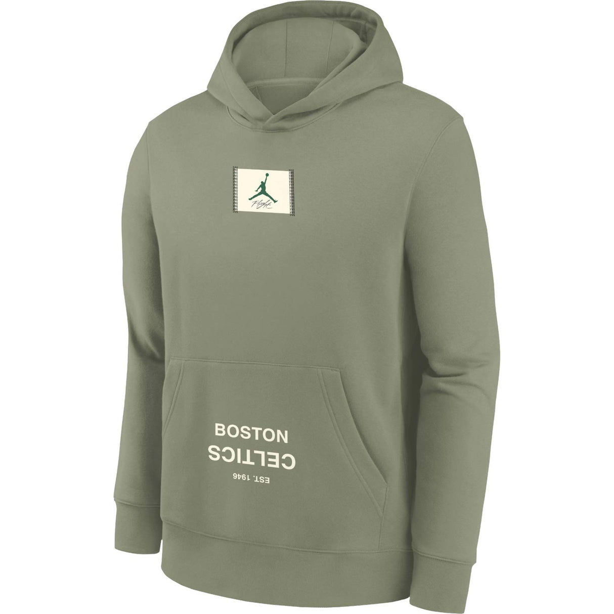 Nike Celtics Kids Statement Hoodie Green
