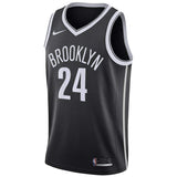 Nike Nets Thomas 24 Kids Icon Jersey Blk