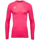 UMBRO Baselayer Crew L/S Junior PINK