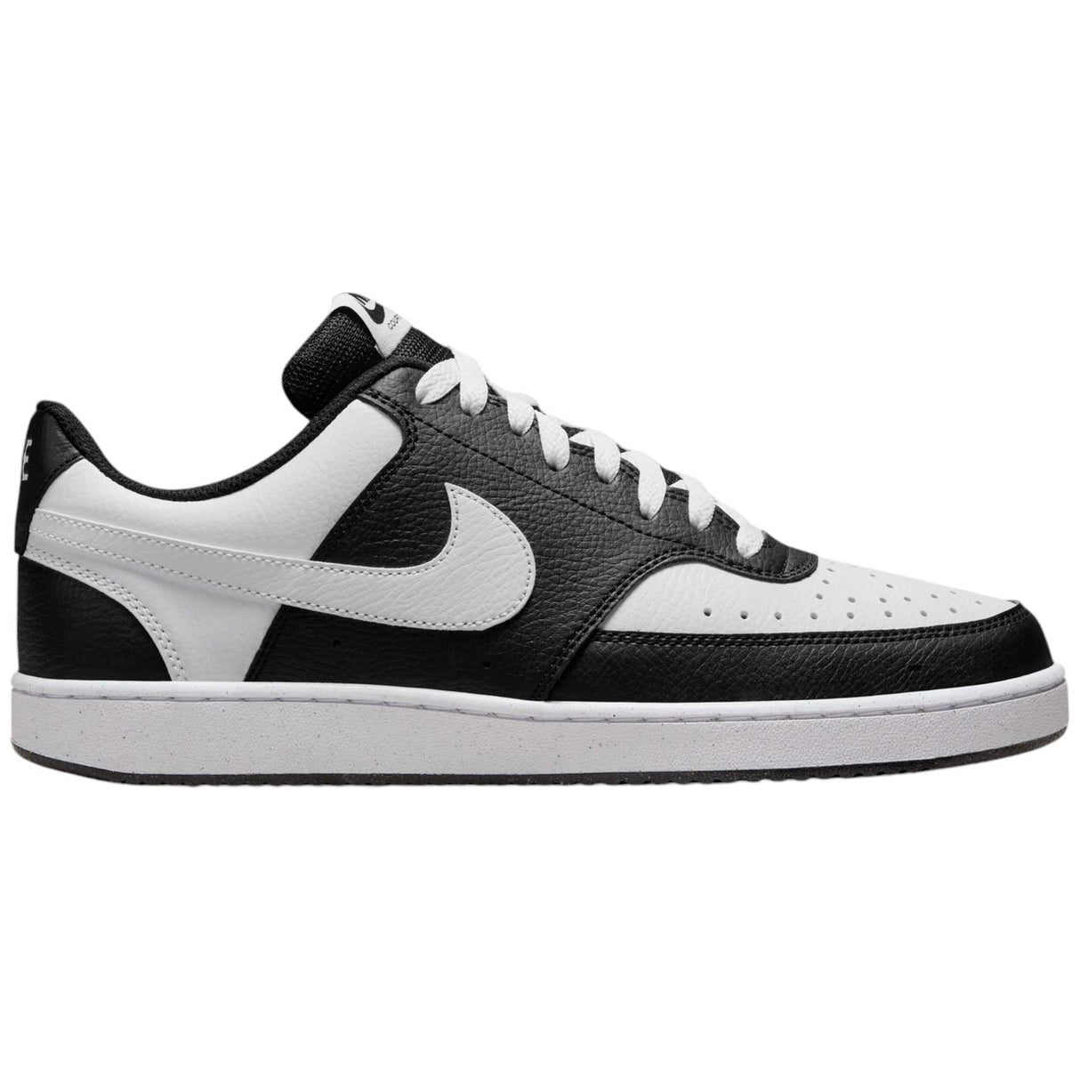 Nike Mens Court Vision Low Black White