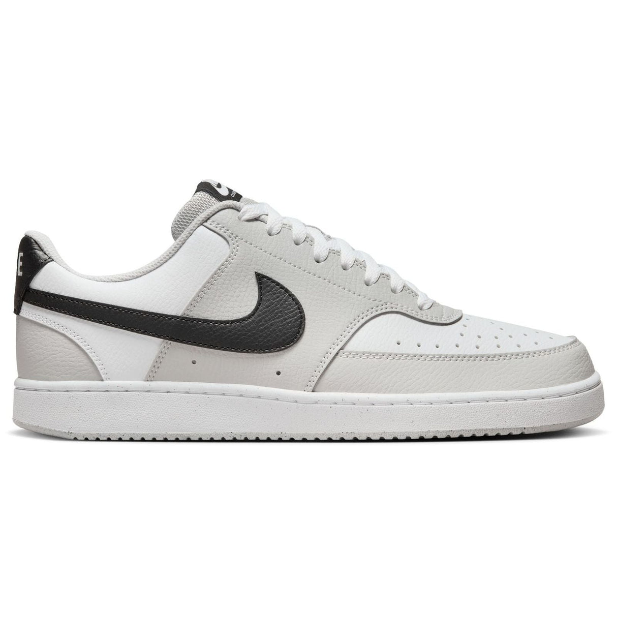 Nike Mens Court Vision Low Grey White