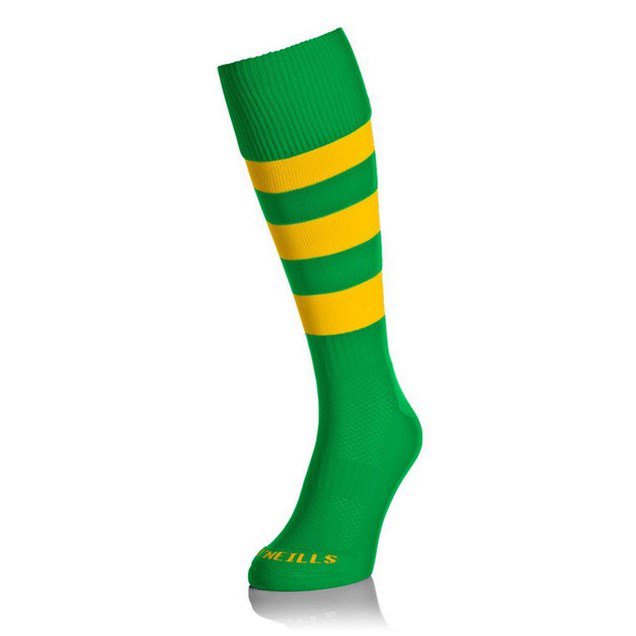 O'Neills Sock Green/Amber Hoop