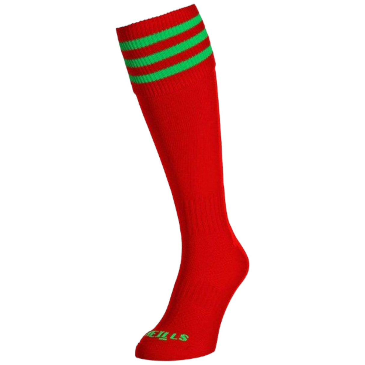 O'Neills Kids Sock Red/Green Bars