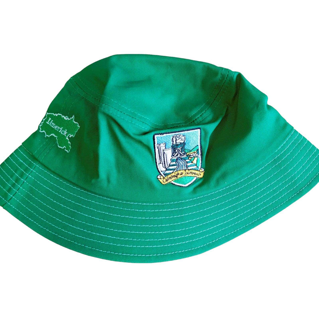 TEAM CAR FLAG Limerick Bucket Hat Green