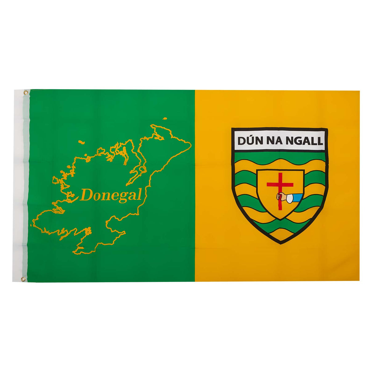 TEAM CAR FLAG Donegal 5*3 Flag Green