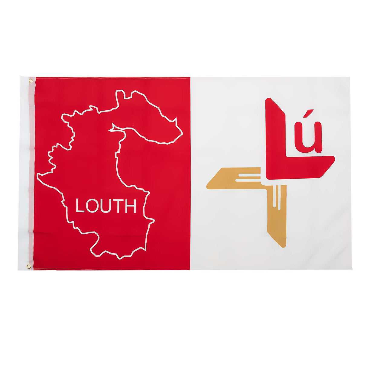 TEAM CAR FLAG Louth 5*3 Flag Red
