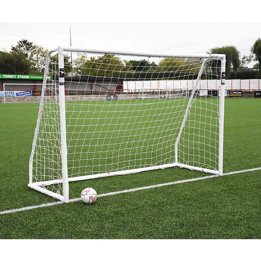 Precision Match Goal Posts 3x2 White