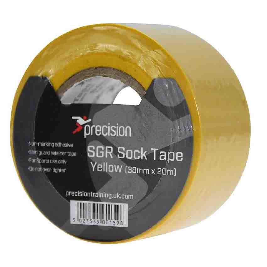 Precision Sock Tape 38mm Pack of 5 Ylw