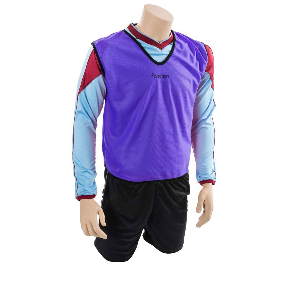 Precision Kids Mesh Train Bib Purple