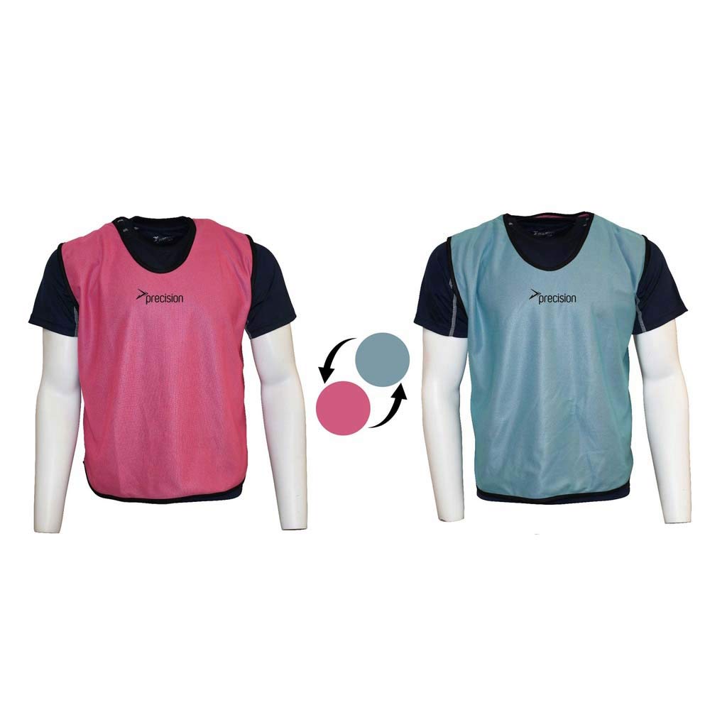 Precision Adult Rev Mesh Train Bib Pink