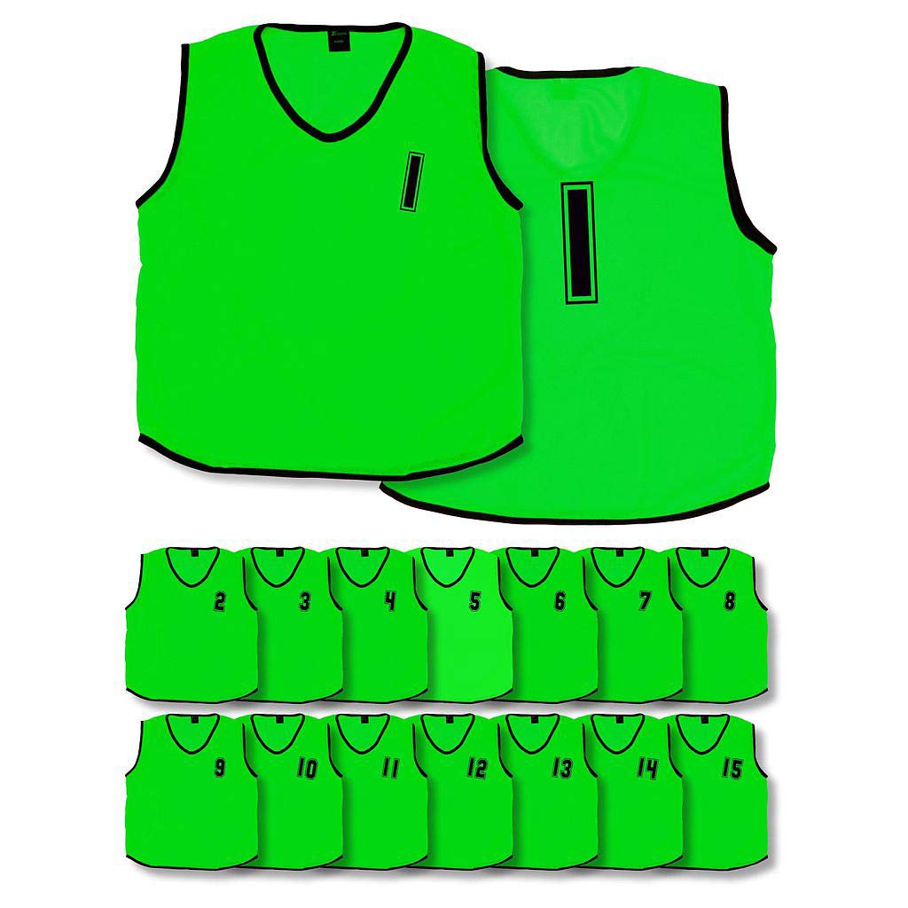 Precision Inf Mesh 1-15 Train Bibs Grn