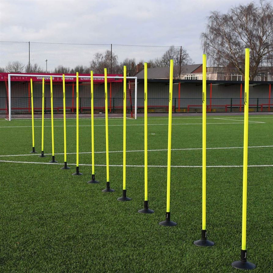 Precision Boundary Poles Set of 12 Ylw