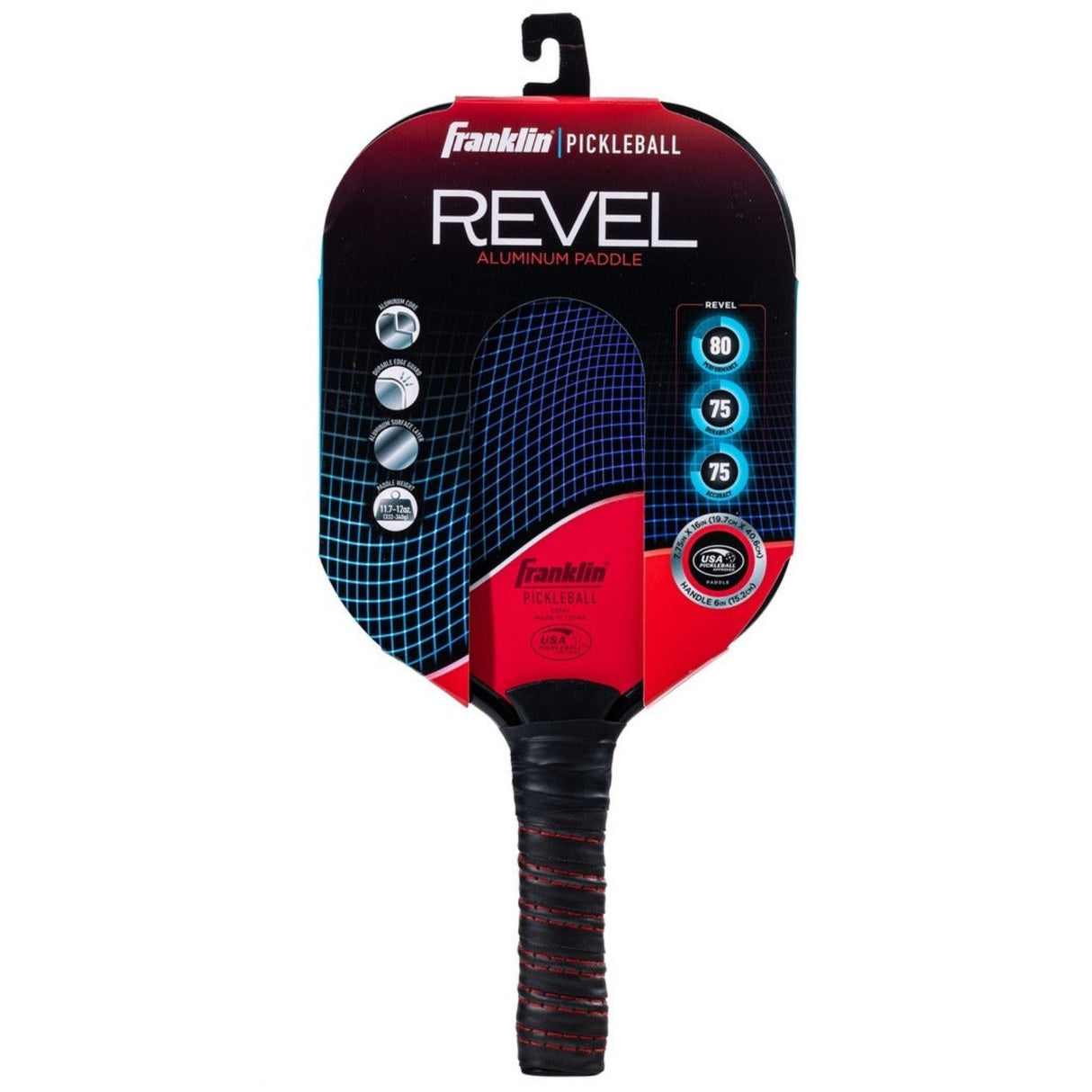 Franklin Revel Pickleball Paddle Red