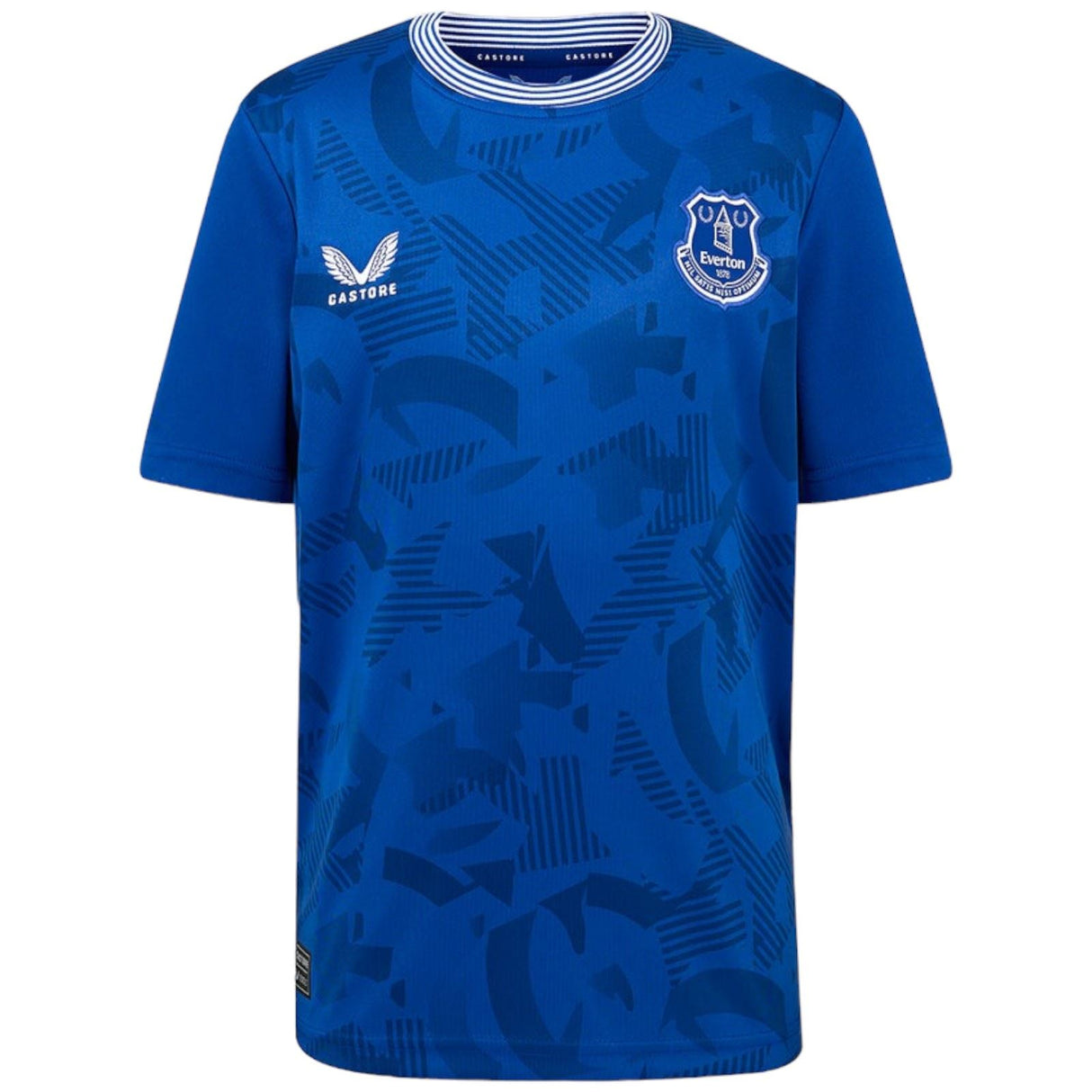 Castore Everton 24 Kids Home Jersey Blue